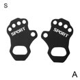 thumbnail image 1 of Wartleves 1 par de guantes antideslizantes para levantamiento de pesas, protectores de manos para mancuernas, dominadas, agarre para gimnasio, 1 of 7