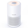 thumbnail image 1 of FULMINARE Purificadores de aire para dormitorio H13 True HEPA Filtro de aire, silencioso con luz nocturna, purificador de aire portátil pequeño para oficina sala de estar, elimina el 99.97% 0.01, 1 of 5