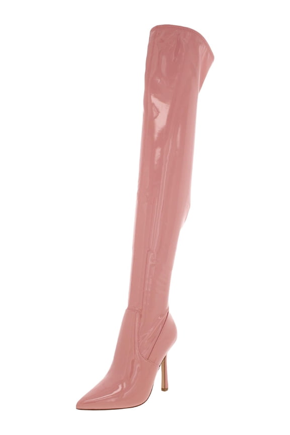 Vanquish Women's Faux Leather Over-the-Knee Thigh-High Boots