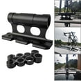 thumbnail image 1 of Soporte para Horquilla de Bicicleta, Clip Fijo para Horquilla Delantera, Portaequipajes para Techo de Coche, Soporte de Instalación de Horquilla Unive negro, 1 of 8