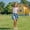 Blue, variant on Girls Volleyball Shorts Loose Fit Blue Shorts High Waisted Leggings for Girls 3-4Years