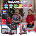 thumbnail image 2 of Aro de baloncesto infantil M SANMERSEN con marcador LED de 141 cm, 2 of 9