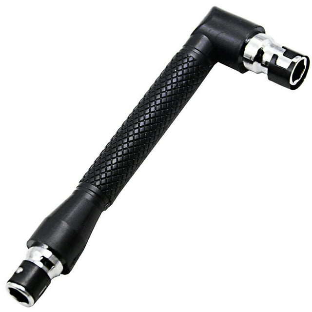 Maoww Socket Wrench L-shaped Handheld Spanner Double Head Ratcheting Repairing Woodworking Electricity Maintenance Reusable Tool