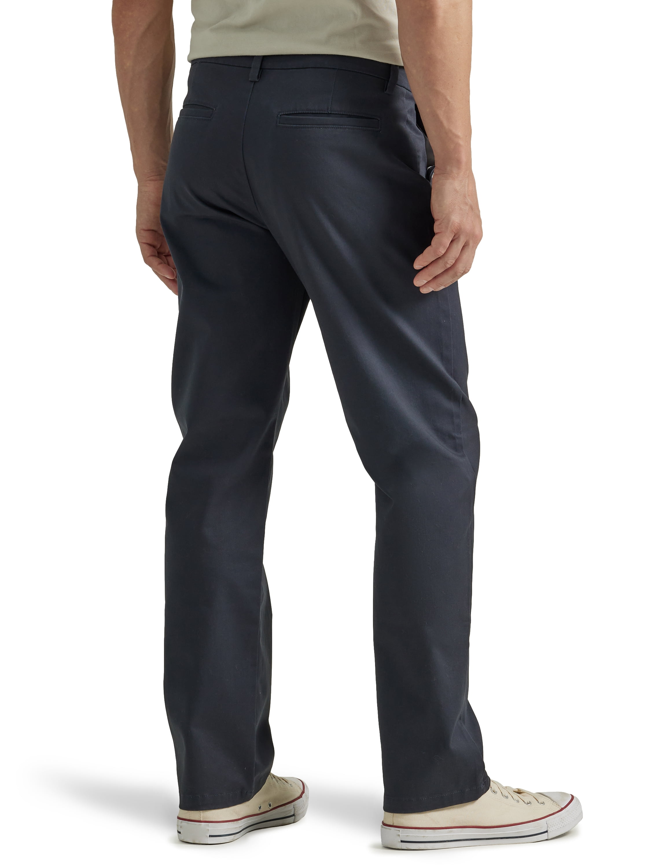 Lee® Men's Legendary Flat Front Relaxed Straight Pant with Wrinkle Resist