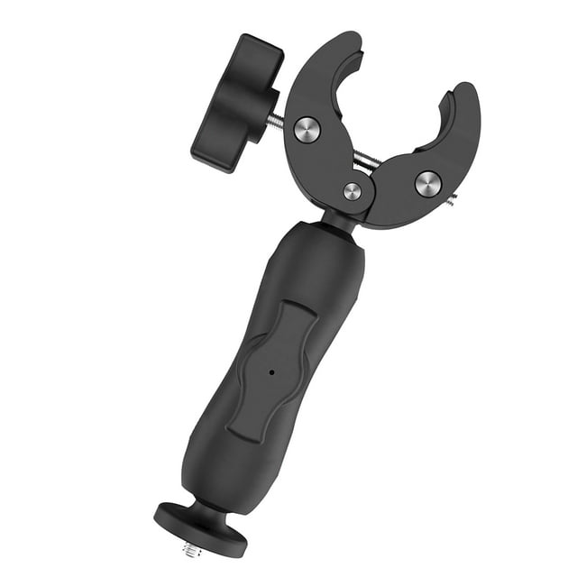 Support de Poteau Satellite Réglable Mini, Support en Alliage d'Aluminium avec Adaptateur pour Échelles de Véhicule Récréatif, Poteaux de Yacht