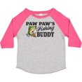 thumbnail image 3 of Inktastic Paw Paw's Fishing Buddy Boys Toddler T-Shirt, 3 of 5