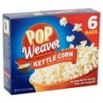 Pop Weaver Kettle Corn Microwave Popcorn 14.04 Oz, 6 Ct