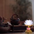 thumbnail image 2 of LED Lotus Lamp Buddhist Light Worship Lamp Buddha Lamp Buddhist Hall Decoration, 2 of 3