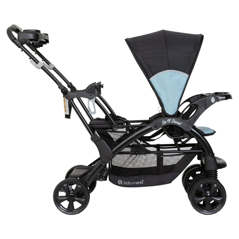 Baby Trend Sit N Stand Strollers Solid Print Desert Blue Walmart