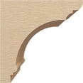 thumbnail image 3 of 11"W x 11"D x 11"H Wide Hughes Rough Cedar Woodgrain TimberThane Corbel, Primed Tan, 3 of 6