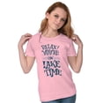 thumbnail image 3 of Relax Youre on Lake Time Fun Outdoors Womens Slim Fit Graphic Tee Brisco Brands S, 3 of 5