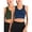 Blue+Green, variant on FANNYC 1/2 Pcs High Impact Sports Bra For Women Mesh Openwork Bra Athletic Workout Tank Tops Longline Yoga Tops Stretch Padded Racerback Sports Bras For Running Active Gym Fitness
