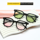thumbnail image 2 of Gafas de sol negras para mujer, gafas decorativas de moda Retro, edición coreana, gafas de sol con remaches en caja, geniales, 2 of 6