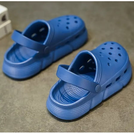

Kids Cute Clogs Cartoon Garden Shoes Boys Girls Slides Slippers Indoor Outdoor Children Water Shower Beach Pool Sandals