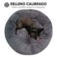 thumbnail image 4 of Cama Antiestres Extra Grande Lunics Gris Oxfod Cama ExG Peluche, 4 of 8