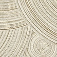 thumbnail image 2 of Nvzi Round Placemats Set of 6 Braided Circle Place Mat Washable 15 inch Table Mats for Kitchen Dining Table Mixed Color (Ivory, 6), 2 of 5