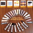 thumbnail image 3 of Wood Floor Scratch Repair - Set of 39 - Hardwood Floor Repair Kit Wood Filler Putty, Wood Markers Furniture Repair Kit Touch Up Pens for Scratch Stain Hole, Restore Laminate Vinyl Veneer Cabinet, 3 of 3