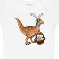 thumbnail image 4 of Inktastic Easter Velociraptor with Bunny Ears Boys or Girls Baby Bodysuit, 4 of 5