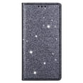 thumbnail image 3 of SaniMore Magnetic Flip Wallet Case for Samsung Galaxy S22 Plus 6.6", PU Leather Ultra-Thin Glitter Cover Buil-in Card Slot & Kickstand Shockproof Protective Shell for Samsung S22 Plus, Gray, 3 of 8