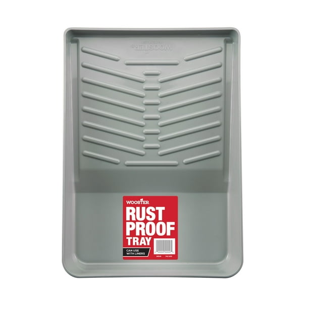 Bandeja de pintura Wooster Brush BR549-11 Deluxe de plástico, 28 cm, gris