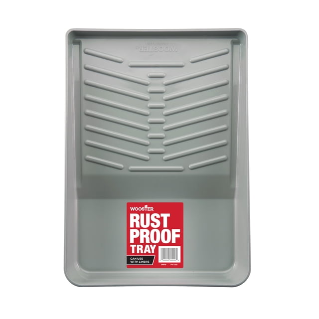 Bandeja de pintura Wooster Brush BR549-11 Deluxe de plástico, 28 cm, gris