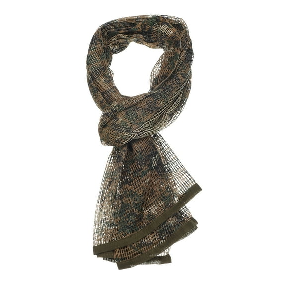 Uxcell 71"x35" Camouflage Netting Mesh Net Camo Scarf Veil Desert Mesh Scarves for Outdoor Activities Jungle Camo