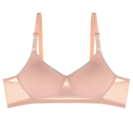 Plus Size Bras For Women Ladies Traceless Bras Gathering Bra Comfortable No Steel Ring Breathable Woman Underwear