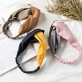 thumbnail image 3 of Elásticas de Mujer Cinta de Nudos Herramienta para Maquillaje , Rosa-, se describe Macarena Las mujeres hairband de la venda, 3 of 8