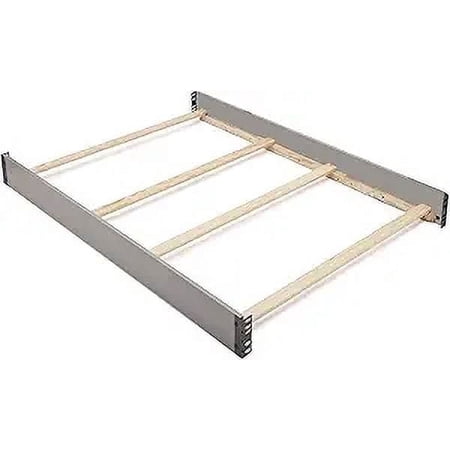 Full-Size Conversion Kit Bed Rails for Fancy Crib by Delta Children - #0050 (Grey - 026)