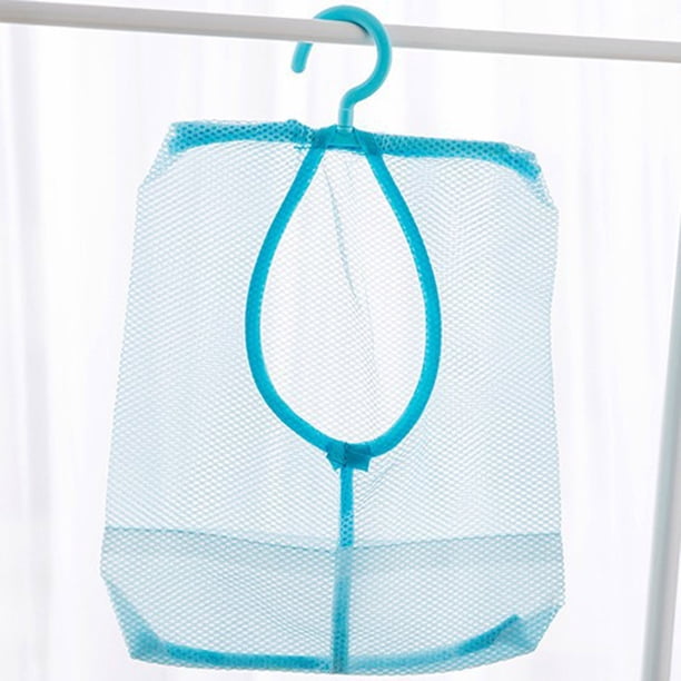 Bolsas para el hogar - Bolsa de malla de poliéster para frutas y verduras, transpirable y que se puede colgar