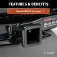 thumbnail image 3 of CURT 13398 Class III 2 Inch Round Tube Trailer Hitch for Mitsubishi Outlander, 3 of 6
