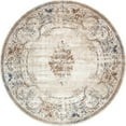 thumbnail image 1 of Unique Loom 3136020 8 x 8 ft. Chateau Round Area Rug, Beige, 1 of 1