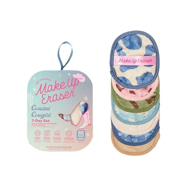 The Original Makeup Eraser Coastal Cowgirl 7-Day Set with Laundry Bag - Removes Makeup and Exfoliates Skin