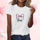 thumbnail image 2 of RKSTN Valentines Gift Valentine Shirts for Women Oversized Crewneck Valentine's Day Graphic Print Short Sleeve T Shirts Pullover Top Womens Casual Round Neck Plus Size Loose Comfy Summer Tee Shirts, 2 of 6