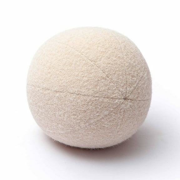 TOV Furniture Boba Rose-Tan Long Mohair 14 inch Pillow