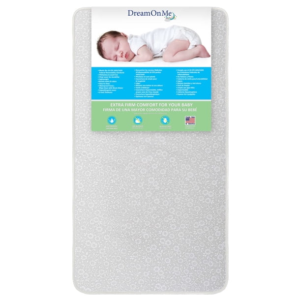 Dream On Me, Breathable Orthopedic Extra Firm Crib & Toddler Mattress