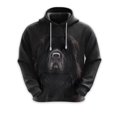 thumbnail image 3 of Sudadera con estampado de cara de perro divertida, sudadera con capucha de bulldog francés y corgi para hombre, chándal con pastor alemán y dachshund, sudaderas con capucha para perros, 3 of 5