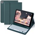 thumbnail image 1 of Keyboard Case for IPad9/8/7th Gen, IPadPro, IPadAir 3  7 Color Backlit  Magnetic Detachable Keyboard  Tablet Protective Case with Pencil Holder, PU Leather, 1 of 7