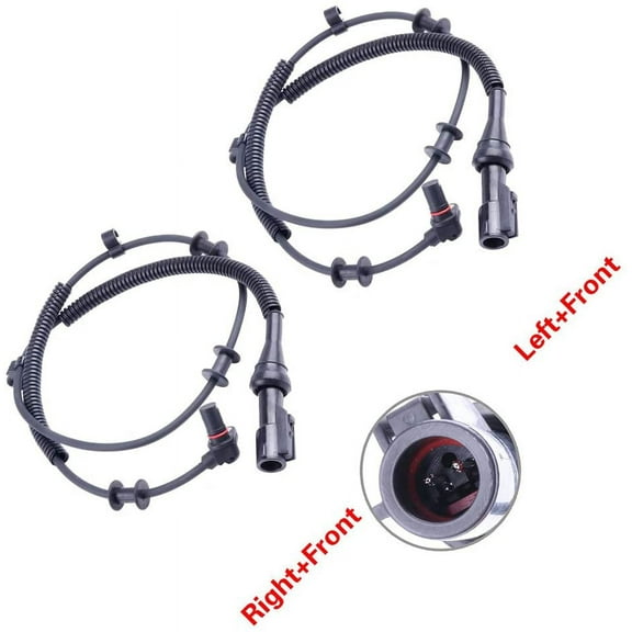 Speed Sensor,CCIYU 2 pcs Front Left Right ALS504 ABS sensors Fit for 2005 2006 2007 2008 for Ford F-150,2006 2007 2008 for Lincoln Mark LT