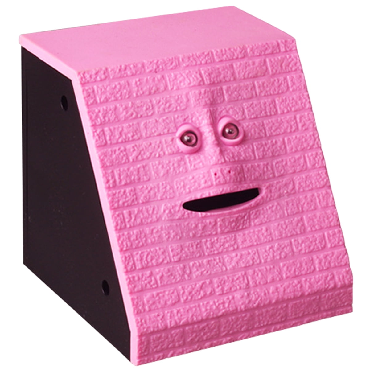Harupink Electric Face Coin Bank Face Money Eating Chewing Box Face Coin Collection Box Battery
