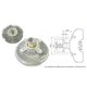 thumbnail image 1 of FAN CLUTCH KEEP ON GREEN AVIATOR 2003 al 2005 LINCOLN 4.6L V8, 1 of 3