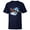 Navy, variant on Avatar: The Way of Water Jake Sully Riding Skimwing Painted - Short Sleeve T-Shirt for Kids - Customized-White