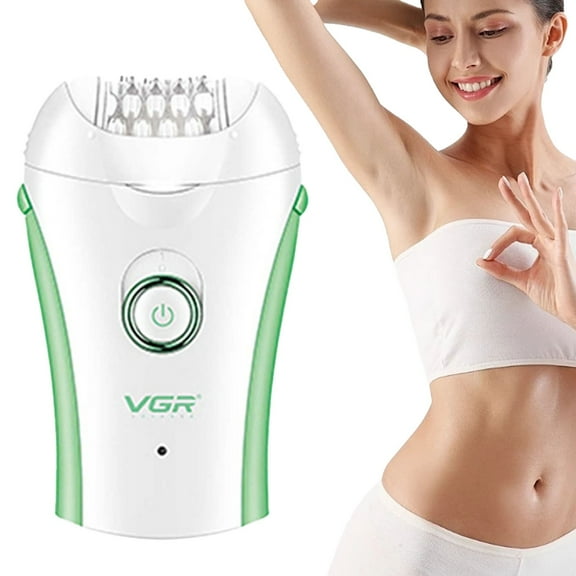 FabMay Beauty Cordless Skin Epilator for Women â 36 Tweezers, 2-Speed Facial Hair Removal, USB Rechargeable, LED Light, for Bikini, Face, Arm, Legs & Armpits â Portable, Efficient, and Hygienic,