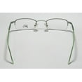 thumbnail image 5 of NEW JAZZ 144 MENS/WOMENS DESIGNER HALF-RIM LIGHT GREEN DURABLE COMFORTABLE POPULAR STYLE FRAME DEMO LENSES 46-20-0 FLEXIBLE HINGES EYEGLASSES/EYEWEAR, 5 of 9