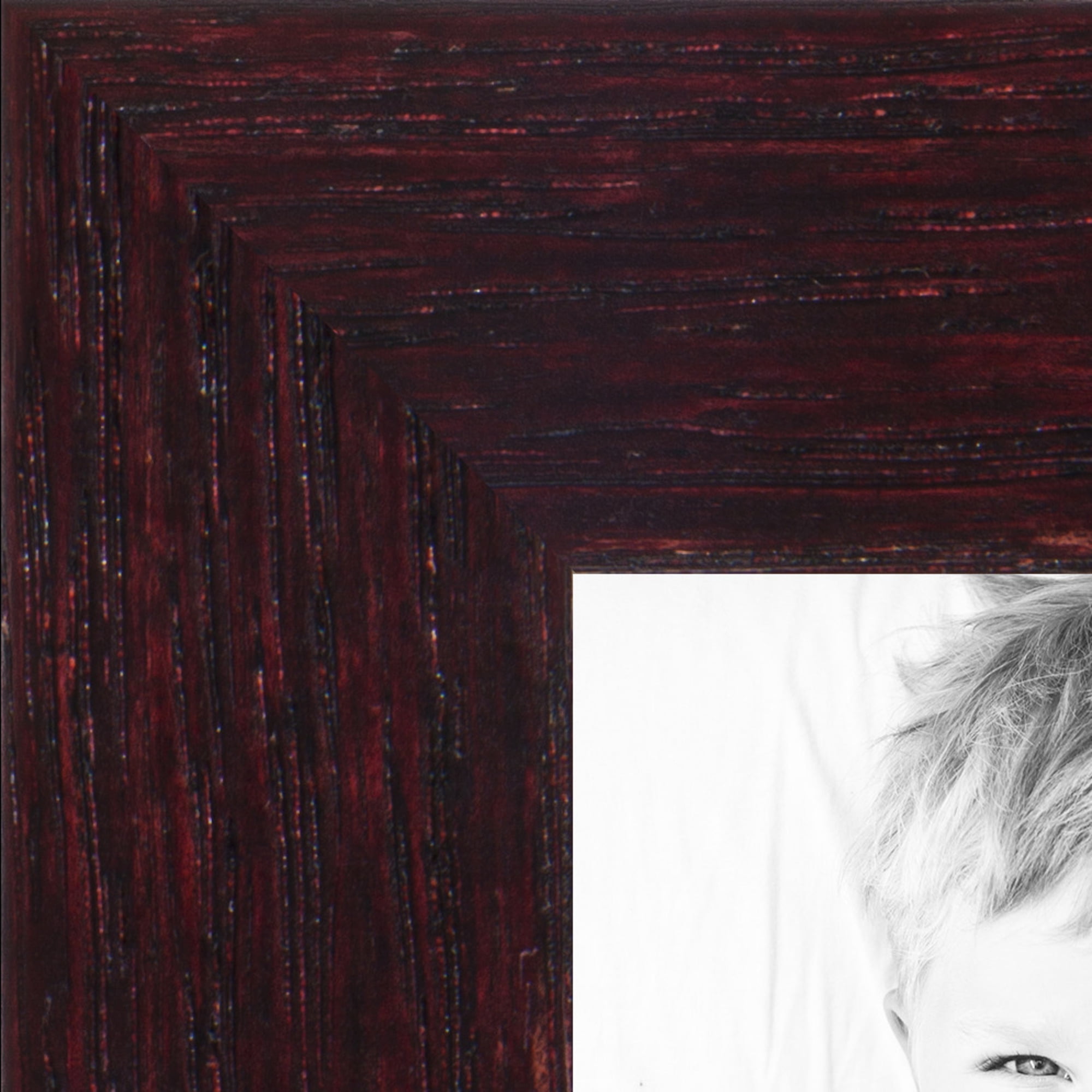 ArtToFrames 20x30 Inch Cherry Picture Frame, This Red Wood Poster Frame