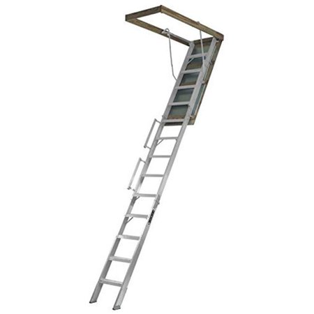 Louisville Ladders AL228P Heavy Duty Stairway - 22.5 x 63 x 12 ft.