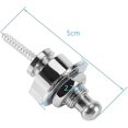 thumbnail image 3 of Guitar Strap Locks Buttons 10pcs/security Strap Locks Metal Quick Release Security Straplocks-silver Sx, 3 of 5