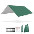 thumbnail image 1 of Yescom 10x10FT Camping Tent Tarp Hammock Rain Fly Waterproof Hiking Backpacking Shelter, 1 of 10