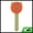 Orange Green, variant on Unique Bargains Grooming Pet Brush for Cats and Dogs 1Pc Green 7.68 in