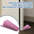 thumbnail image 6 of LAMIRO Door Stoppers for Bottom of Door,Wear-Resistant and Pressure-Resistant Door Wedge,Effectively Reduce Noise Under Door Noise Stopper,pink, 6 of 7